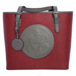 Tucker Tweed The James River Carry All: Dressage -Farm housse tucker tweed the james river carry all dressage leather handbags brick slate grey 20698787709092