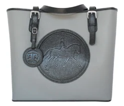 Tucker Tweed The James River Carry All: Dressage -Farm housse tucker tweed the james river carry all dressage leather handbags grey black 16576740613