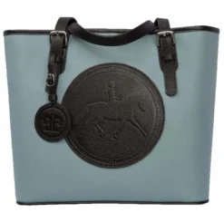 Tucker Tweed The James River Carry All: Dressage -Farm housse tucker tweed the james river carry all dressage leather handbags sky dark chocolate 20698785349796