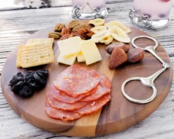 Vagabond House Cheese Board - Equestrian Bit -Farm housse vagabond house equestrian cheese board equestrian bit h251bt 31278936719408