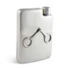 Vagabond House Equestrian Pewter Flask 2 Vagabond House Equestrian Pewter Flask -Farm housse vagabond house equestrian equestrian pewter flask h143eq 31279027781680