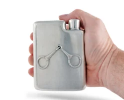 Vagabond House Equestrian Pewter Flask 12 Vagabond House Equestrian Pewter Flask -Farm housse vagabond house equestrian equestrian pewter flask h143eq 31279027912752