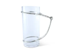 Vagabond House Horse Bit Glass Pitcher 9 Vagabond House Horse Bit Glass Pitcher -Farm housse vagabond house equestrian horse bit glass pitcher h452b 31279083978800