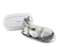 Vagabond House Horse Butter Dish -Farm housse vagabond house equestrian horse butter dish h108hs 31279085518896