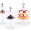 Vagabond House Horse Glass Covered Cake / Dessert Stand 2 Vagabond House Horse Glass Covered Cake / Dessert Stand -Farm housse vagabond house equestrian horse glass covered cake dessert stand 31281594531888