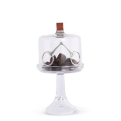Vagabond House Horse Bit Glass Covered Cake / Dessert Stand 8 Vagabond House Horse Bit Glass Covered Cake / Dessert Stand -Farm housse vagabond house equestrian short 11 5 h x 6 d horse bit glass covered cake dessert stand h445sbt 31281594826800