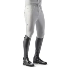 EGO 7 Men's Jumping EJ Knee Patch Breeches -Farm housse white 97218.1586203659.1280.1280