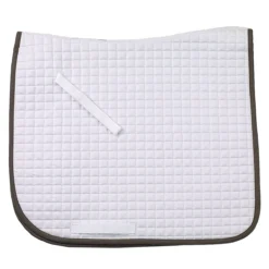 Ovation Pro Square Quilt Dressage Pad -Farm housse white charcoal 64514.1590172772.1280.1280