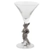 Arthur Court Equestrian Dressed Fox Cocktail Glass -Farm housse wine 91657.1589850565.1280.1280